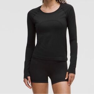Lululemon Swift Tech 2.0 Waist Length Long Sleeve Shirt